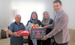 Silifke Belediye Başkanı Altunok'tan, uzay yolcusu Gezeravcı'nın ailesine ziyaret