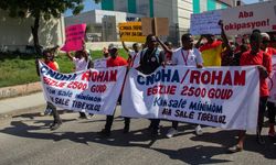 Haiti'de 1 Mayıs gösterisi