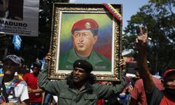 Venezuela'da 1 Mayıs gösterisi