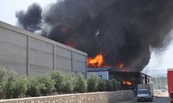 GÜNCELLEME - Mersin'de mobilya fabrikasında çıkan yangın kontrol altına alındı
