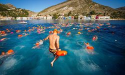 Uluslararası Meis Kaş Yüzme Yarışı gerçekleştirildi