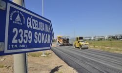 Antalya Güzeloba’ya sıfır asfalt
