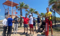 Kumluca'da yüzme alanlarının 2023 Haziran ayı denetimi  yapıldı