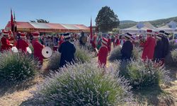 Isparta'nın lavanta kokulu köyünde 2. Lavanta Festivali başladı