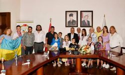 Ukraynalı 40 yetim çocuk Antalya'da misafir ediliyor