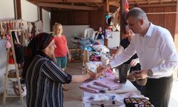 Gölcüklü kadınlardan el emeği pazarı