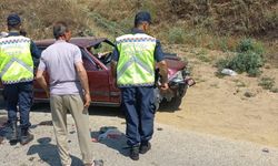 Otomobille çarpışan motosikletin sürücüsü öldü