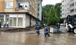 Şiddetli yağış nedeniyle 8 ev tedbir amacıyla boşaltıldı
