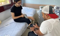 13 yaşındaki depremzede Verde, Çocuk İyilik Merkezi aracılığıyla bacak protezine kavuştu