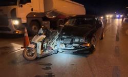 Burdur'da otomobilin çarptığı elektrikli motosikletin sürücüsü öldü