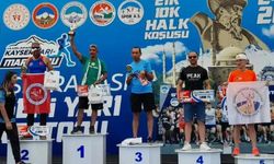 Manisalı atlet Kayseri kürsüsünde