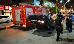 Otomobil ile kamyonetin çarpışması sonucu 5 kişi yaralandı