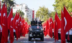 Antalya ve çevre illerde Cumhuriyet'in 100. yıl dönümü kutlamaları