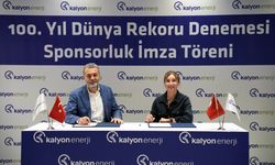 Milli sporcu Şahika Ercümen, dünya rekorunu Kalyon Enerji sponsorluğunda kırdı