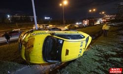Ataşehir'deki zincirleme trafik kazasında 2 kişi yaralandı