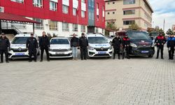 Elbistan İlçe Emniyet Müdürlüğünün yeni araçları hizmete girdi