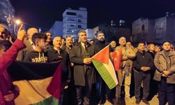 Hatay'da Filistin'e destek yürüyüşü düzenlendi
