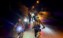 Hatay'da Lösemili Çocuklar Haftası dolayısıyla bisiklet turu düzenlendi