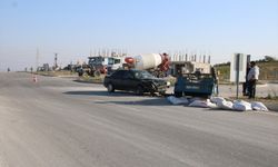Hatay'da otomobil ile tarım aracının çarpıştığı kazada 4 kişi yaralandı
