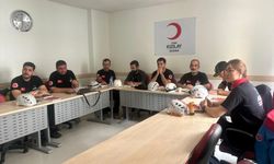 Kızılay'dan ANDA arama kurtarma ekibine ilk yardım eğitimi