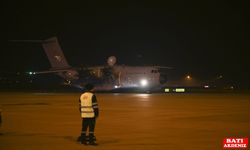 Gazzeli kanser hastalarıyla refakatçilerini Mısır'dan getiren uçaklar Türkiye'ye geldi (2)