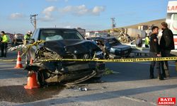İki otomobilin çarpışması sonucu 1 kişi öldü, 1 kişi yaralandı