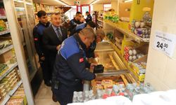 Akdeniz'de zincir marketler denetlendi