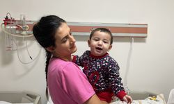 Hatay'da ciğerine karpuz çekirdeği kaçan bebek hastanedeki müdahaleyle kurtarıldı