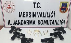 Mersin'de silah kaçakçılığı iddiasıyla bir şüpheli yakalandı