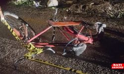 Mersin'de motosikletin çarptığı bisikletli öldü