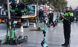 Antalya'da skuter denetimi yapıldı