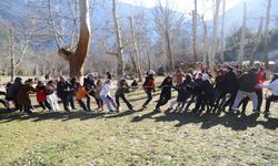 Depremzede çocuklar, Belemedik Tabiat Parkı'nı gezdi