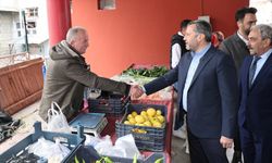 Cumhur İttifakı'nın Büyükşehir Belediye Başkan adayı Kocaispir'den Saimbeyli'ye ziyaret