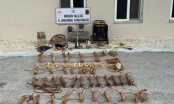 Mersin'de kaçak kazı yaptıkları iddiasıyla 5 şüpheli yakalandı