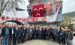 MHP Adana İl Başkanı Yusuf Kanlı, Karaisalı'da ziyaretlerde bulundu