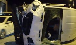 Bodrum'da zincirleme trafik kazası güvenlik kamerasına yansıdı