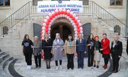 Adana'daki tarihi Kız Lisesi'nde "Anı Müzesi" açıldı