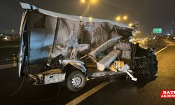 Anadolu Otoyolu'nda 3 aracın karıştığı kazada 1 kişi yaralandı