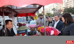 Cumhur İttifakı'nın Büyükşehir Belediye Başkan adayı Kocaispir, esnafı ziyaret etti
