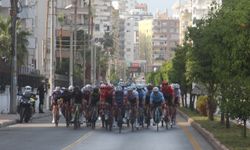Mersin Uluslararası Bisiklet Turu'nda ikinci etap tamamlandı