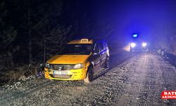 Taksi şoförü ormanlık alanda ölü bulundu