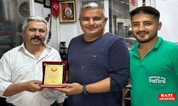 Karakuş Oto Özel Servis’e Teşekkür Plaketi