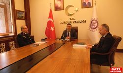 Burdur'da güvenlik toplantısı yapıldı