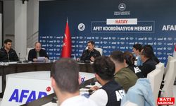 Hatay'da sağanak nedeniyle kriz masası oluşturuldu