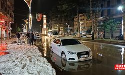 Sağanak ve dolu etkili oldu