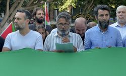 Adana'da STK'ler Gazze'ye destek için çadır nöbeti başlattı