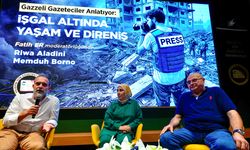 Fatih'te gazeteciler İsrail'in işgali altındaki Gazze'de yaşam ve direnişi konuştu