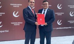 Yeniden Refah Elmalı yeni ilçe başkanı Ramazan Songur oldu