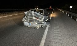 Minibüs ve otomobilin çarpışması sonucu 4 kişi yaralandı