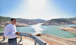 Su seviyesi düşen Akbaş Barajı'ndan içme suyu alımı durduruldu